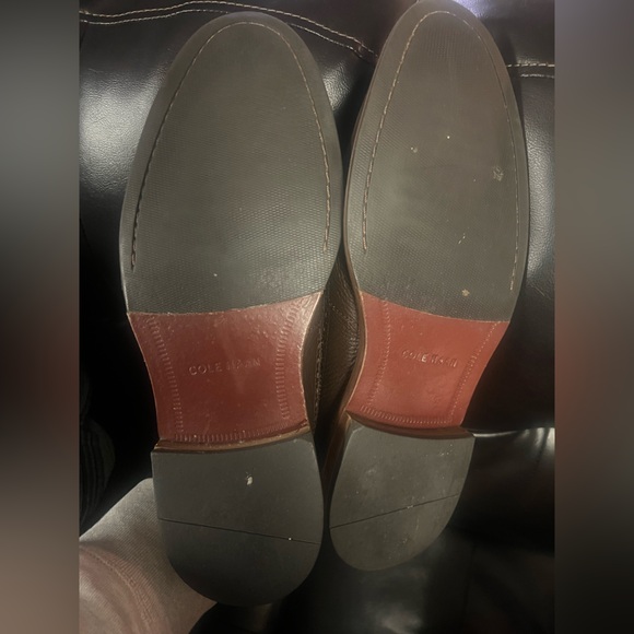Cole Haan Brown and Tan Men's Leather Shoes Size 10.5 M - Picture 5 of 14